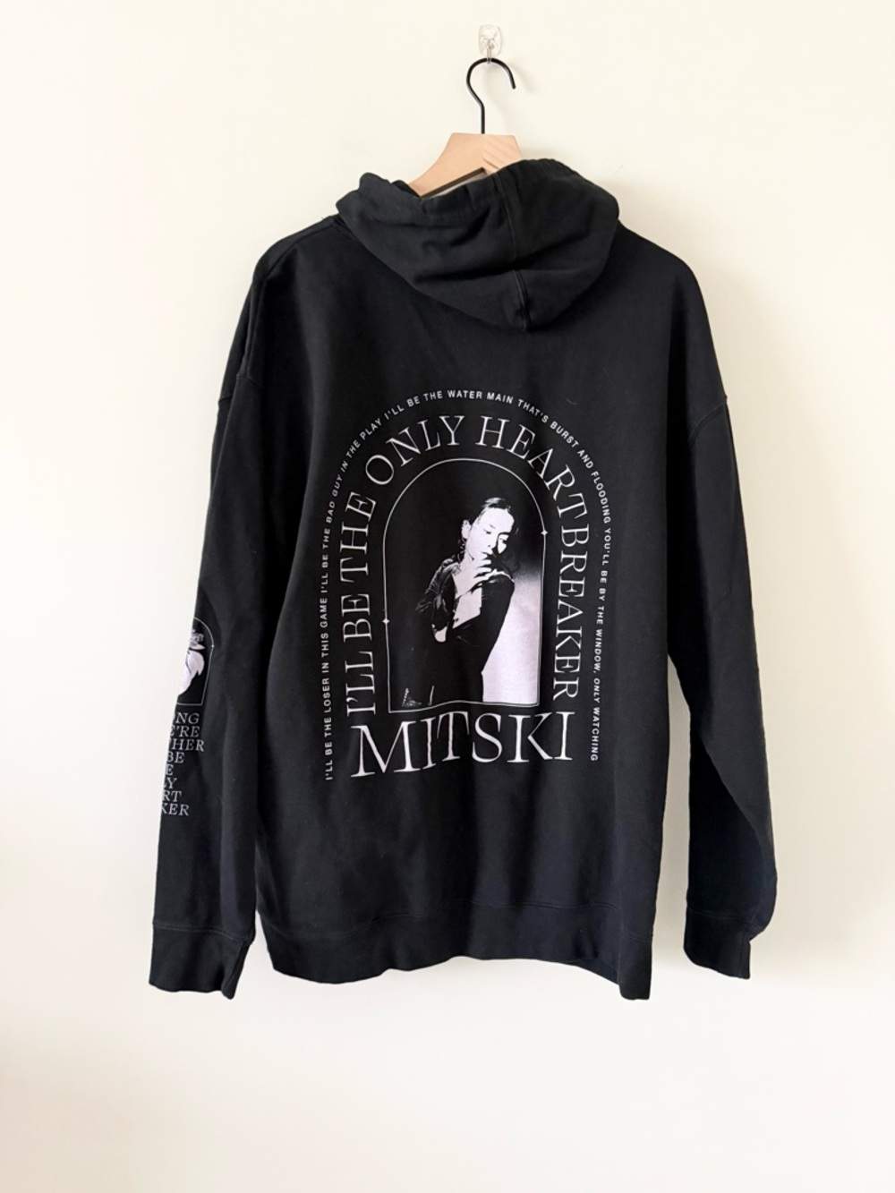 Mitski The Only Heart Breaker Black Hoodie Size 2XL - Picture 3 of 6